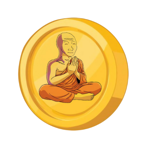 HOPE COIN Meditation Monk